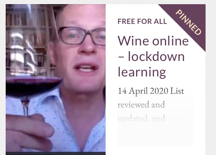 Jancis Robinson.com 's locks down with the FHV 2018 Bacchus