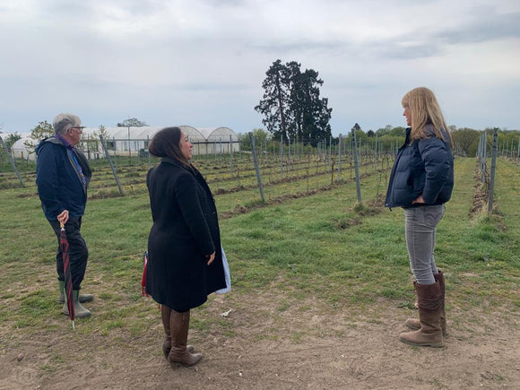 Visit from MP for Enfield North