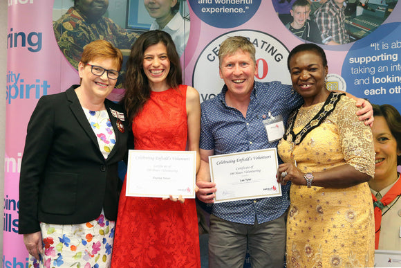 100 Hours Awards for FHV Volunteers