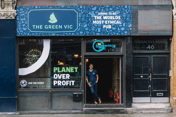 The Green Vic - totally ethical pop up pub